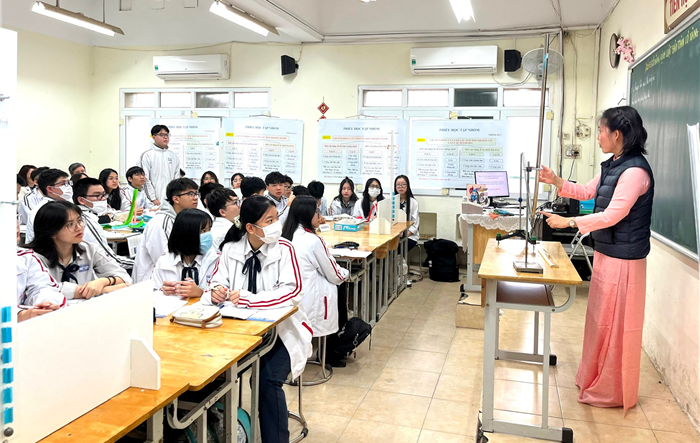 144 giáo viên THPT thi dạy giỏi cấp thành phố