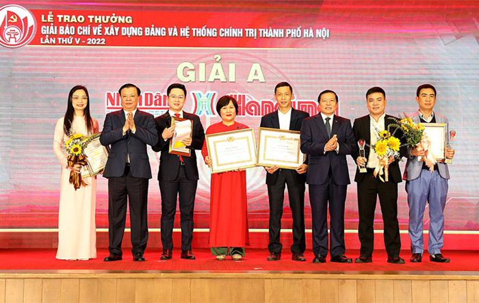 Hôm nay 6-3, trao Giải báo chí về Xây dựng Đảng và hệ thống chính trị thành phố Hà Nội lần thứ VI:  Quy mô và chất lượng ngày càng cao