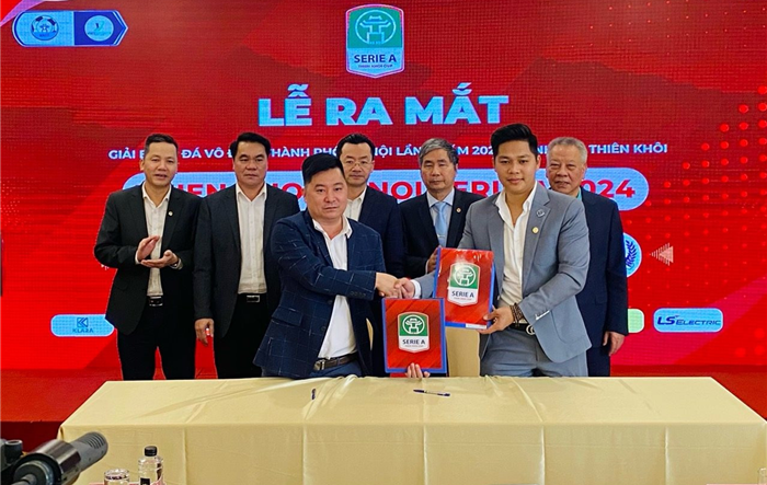 Khởi tranh Cúp Thiên Khôi Hà Nội Serie A 2024