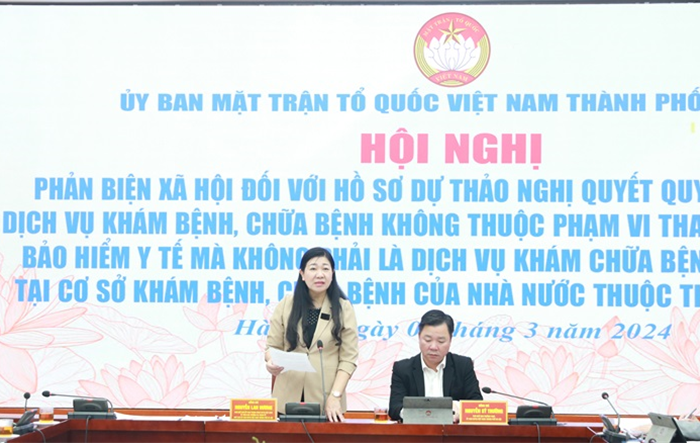Phản biện xã hội về quy định giá dịch vụ khám chữa bệnh không thuộc phạm vi thanh toán của Quỹ bảo hiểm y tế