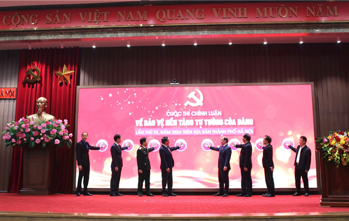 Hà Nội: Phát động Cuộc thi chính luận bảo vệ nền tảng tư tưởng của Đảng