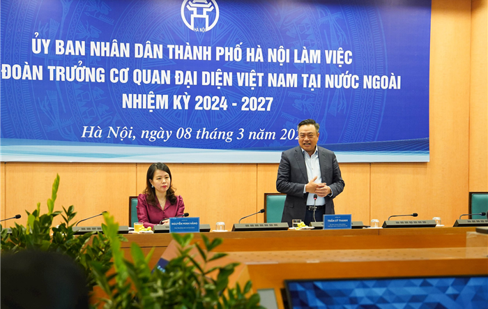 Sẵn sàng kết nối Thủ đô Hà Nội với các đối tác quốc tế