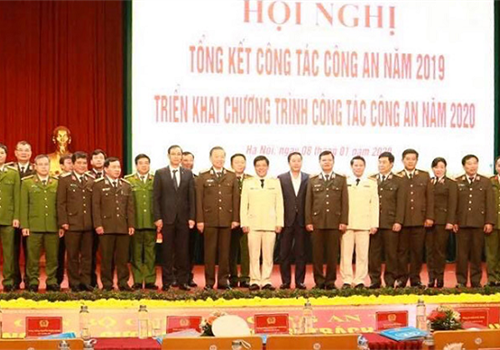 Ngày 08-01, Công an thành phố Hà Nội tổ chức Hội nghị tổng kết công tác năm 2019 và triển khai chương trình công tác năm 2020. Dự và chỉ đạo Hội nghị có Đại tướng Tô Lâm, Ủy viên Bộ Chính trị, Bí thư Đảng ủy Công an Trung ương, Bộ trưởng Bộ Công an. Lãnh đạo thành phố Hà Nội dự Hội nghị có Phó Bí thư Thành ủy Đào Đức Toàn; các Ủy viên Ban Thường vụ Thành ủy: Phó Chủ tịch UBND thành phố Lê Hồng Sơn; Trung tướng Đoàn Duy Khương, Giám đốc Công an Thành phố.
