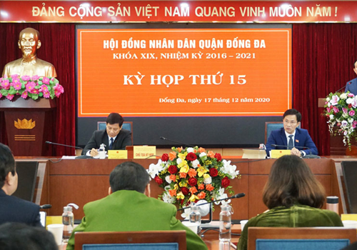 Bám sát chủ đề công tác năm 2021, từng đại biểu HĐND cần gần dân hơn để lắng nghe tiếng nói từ cơ sở, tăng niềm tin của nhân dân, tạo đồng thuận thực hiện thành công các nhiệm vụ chính trị của Quận, Thành phố. Đây là chỉ đạo của Phó bí thư thành ủy, Chủ tịch HĐND Thành phố Nguyễn Ngọc Tuấn tại kỳ họp thứ 15 HĐND quận Đống Đa.
