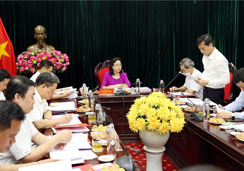 Sáng 20-5, Ủy viên Trung ương Đảng, Phó Bí thư Thường trực Thành ủy Hà Nội Ngô Thị Thanh Hằng đã chủ trì buổi làm việc với Ban Thường vụ Quận ủy Ba Đình về công tác chuẩn bị Đại hội đại biểu Đảng bộ Quận lần thứ XXVI, nhiệm kỳ 2020-2025.
