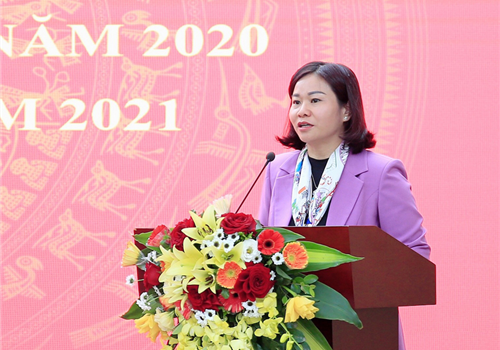 Sáng 5-1, Đảng ủy Tổng công ty Điện lực thành phố Hà Nội đã tổ chức Hội nghị tổng kết công tác xây dựng Đảng năm 2020 và triển khai nhiệm vụ năm 2021. Phó Bí thư Thường trực Thành ủy Hà Nội Nguyễn Thị Tuyến dự và chỉ đạo Hội nghị.