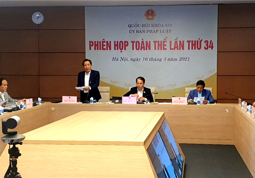 Ủy ban Pháp luật của Quốc hội đã cho ý kiến đối với Tờ trình và Đề án của Chính phủ về điều chỉnh địa giới đơn vị hành chính giữa các quận Bắc Từ Liêm, Nam Từ Liêm, Cầu giấy thuộc thành phố Hà Nội; Tờ trình của Chính phủ về quy định số lượng đại biểu hoạt động chuyên trách của HĐND thành phố Hà Nội nhiệm kỳ 2021-2026.
