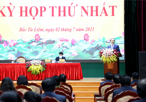 Sáng 2-7, Phó Bí thư Thành ủy, Chủ tịch HĐND thành phố Hà Nội Nguyễn Ngọc Tuấn đã dự và phát biểu tại kỳ họp thứ nhất HĐND quận Bắc Từ Liêm khóa III, nhiệm kỳ 2021-2026. Cùng dự có Ủy viên Ban Thường vụ Thành ủy, Chủ nhiệm Ủy ban Kiểm tra Thành ủy Hoàng Trọng Quyết và lãnh đạo các ban HĐND Thành phố.