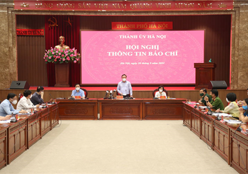 Chiều 20-9, Phó Bí thư Thành ủy Hà Nội Nguyễn Văn Phong, Phó Chỉ huy trưởng Thường trực Sở Chỉ huy công tác phòng, chống dịch Covid-19 Thành phố chủ trì Hội nghị thông tin với các cơ quan báo chí về các biện pháp phòng, chống dịch Covid-19 trên địa bàn Thành phố. Hội nghị diễn ra khi chỉ còn ít giờ nữa là hết thời hạn đợt giãn cách thứ tư (6h ngày 21-9).