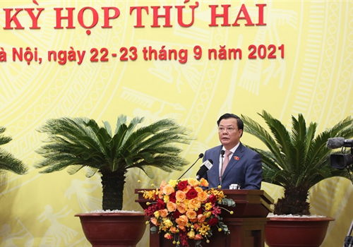 Sáng 22-9, đồng chí Đinh Tiến Dũng, Ủy viên Bộ Chính trị, Bí thư Thành ủy, Trưởng đoàn đại biểu Quốc hội Thành phố đã có bài phát biểu quan trọng tại phiên khai mạc kỳ họp thứ hai, HĐND Thành phố khóa XVI, nhiệm kỳ 2021-2026.