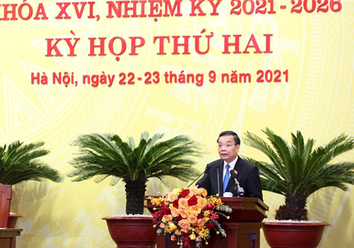 Phát biểu tại kỳ họp thứ 2 - HĐND Thành phố, đồng chí Chu Ngọc Anh, Uỷ viên Trung ương Đảng, Phó Bí thư Thành uỷ, Chủ tịch UBND Thành phố khẳng định, UBND Thành phố sẽ triển khai ngay việc xây dựng các Kế hoạch cụ thể để tổ chức thực hiện, sớm đưa các Nghị quyết của HĐND Thành phố vào cuộc sống; với quyết tâm, nỗ lực cao nhất nhằm khắc phục, vượt qua những khó khăn, thách thức chưa từng có tiền lệ do ảnh hưởng của đợt bùng phát dịch bệnh Covid-19 lần thứ 4, đảm bảo hoàn thành cao nhất các mục tiêu, chỉ tiêu phát triển kinh tế - xã hội của cả năm 2021, tạo đà cho Thủ đô phát triển trong những năm tiếp theo.
