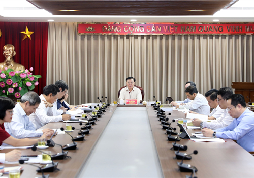 Sáng 18-4, Ban Chỉ đạo triển khai Dự án Bảo tồn, tôn tạo và phát huy giá trị Khu di sản Hoàng thành Thăng Long và Khu di tích Cổ Loa tổ chức hội nghị giao ban quý I-2023, triển khai phương hướng, nhiệm vụ trọng tâm thời gian tới.